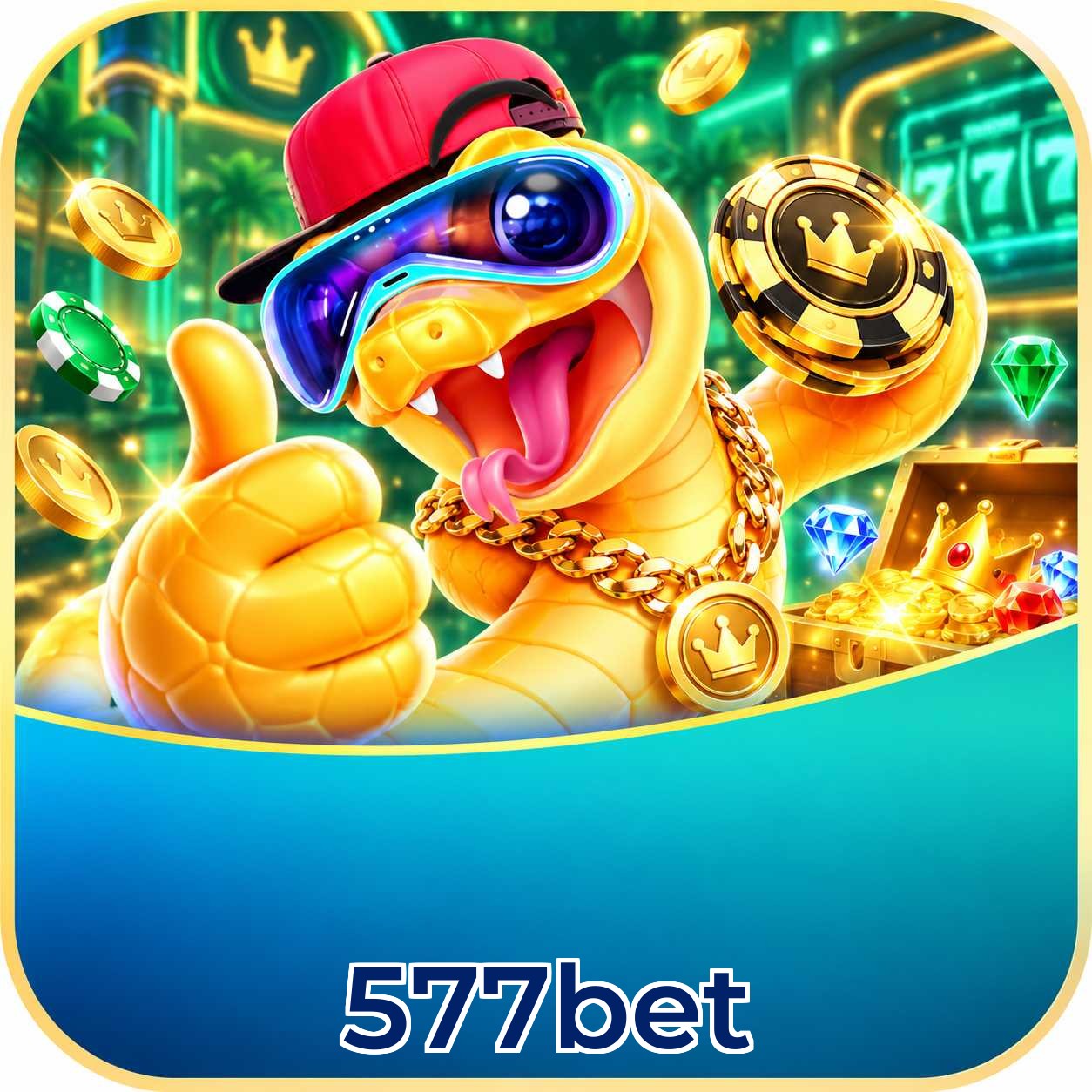 Aplicativo 577bet para Android e iOS com interface completa